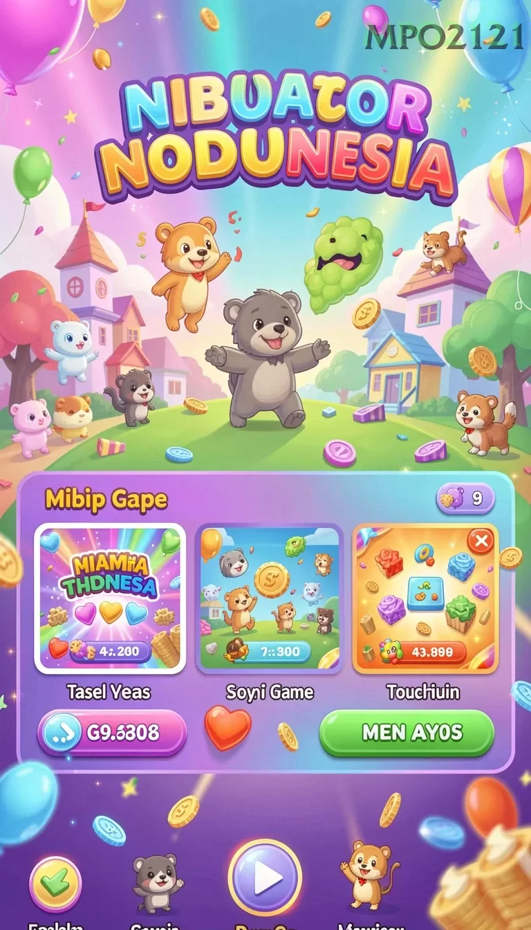 Cuplikan layar UNGUTOTO — menu navigasi